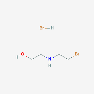 molecular formula C4H11Br2NO B14079603 2-(2-Bromoethylamino)ethanol;hydrobromide CAS No. 138170-94-2