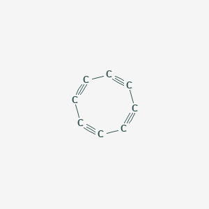 molecular formula C8 B14079783 1,3,5,7-Cyclooctatetrayne CAS No. 102508-17-8