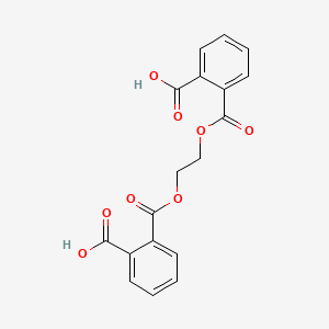 2-[2-(2-Carboxybenzoyl)oxyethoxycarbonyl]benzoic acid