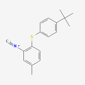 1-[(4-tert-Butylphenyl)thio]-2-isocyano-4-methylbenzene