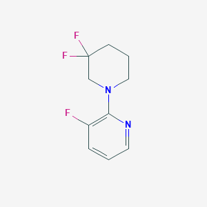 2-(3,3-Difluoropiperidin-1-yl)-3-fluoropyridine