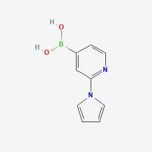 (2-(1H-Pyrrol-1-yl)pyridin-4-yl)boronic acid