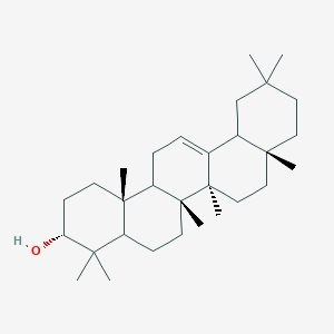 molecular formula C30H50O B14079972 (3R,6aR,6bS,8aR,14bR)-4,4,6a,6b,8a,11,11,14b-octamethyl-1,2,3,4a,5,6,7,8,9,10,12,12a,14,14a-tetradecahydropicen-3-ol 