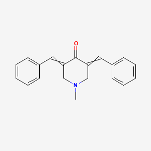 4-Piperidinone,1-methyl-3,5-bis(phenylmethylene)-