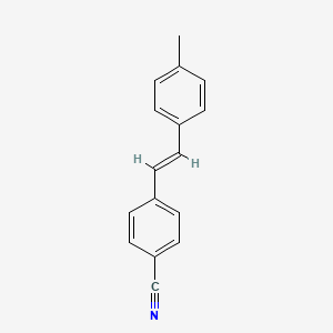 Benzonitrile, 4-[(1E)-2-(4-methylphenyl)ethenyl]-