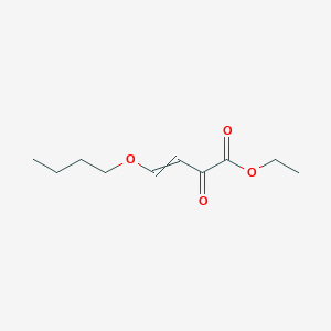 Ethyl 4-butoxy-2-oxobut-3-enoate