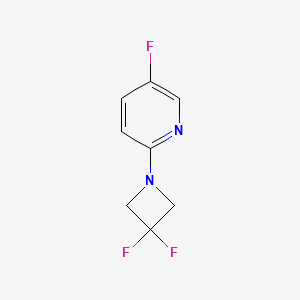 2-(3,3-Difluoroazetidin-1-yl)-5-fluoropyridine