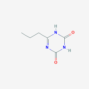 6-Propyl-1,3,5-triazine-2,4(1H,3H)-dione