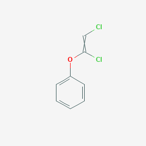 molecular formula C8H6Cl2O B14080082 1,2-Dichloroethenoxybenzene 