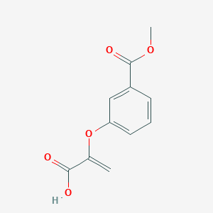 molecular formula C11H10O5 B14080121 Chorismeron 