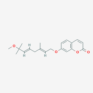 7-[(7-Methoxy-3,7-dimethyl-2,5-octadienyl)oxy]-2H-