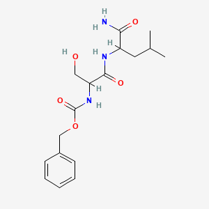 molecular formula C17H25N3O5 B14080210 Agn-PC-0jpiro CAS No. 111048-00-1