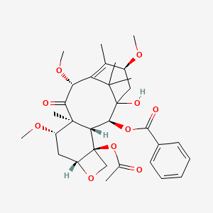 molecular formula C32H42O10 B14080215 10-Deacetyl-7,10,13-trimethylBaccatinIII 