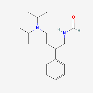 molecular formula C17H28N2O B1408022 N-(4-Diisopropylamino-2-phenyl-butyl)-formamide CAS No. 1774893-46-7