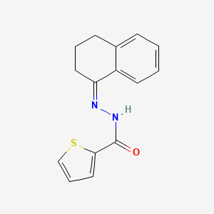 N'-[(1Z)-3,4-dihydronaphthalen-1(2H)-ylidene]thiophene-2-carbohydrazide