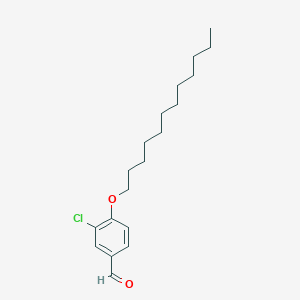 3-Chloro-4-(dodecyloxy)benzaldehyde