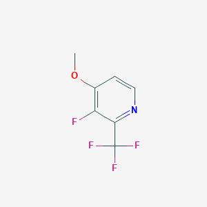 3-Fluoro-4-methoxy-2-(trifluoromethyl)pyridine