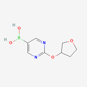 (2-((Tetrahydrofuran-3-yl)oxy)pyrimidin-5-yl)boronic acid