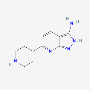 6-piperidin-4-yl-2H-pyrazolo[3,4-b]pyridin-3-amine