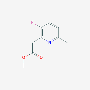 Methyl 2-(3-fluoro-6-methylpyridin-2-yl)acetate