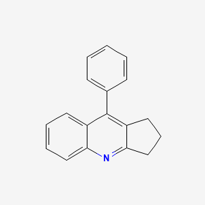 1H-Cyclopenta[b]quinoline, 2,3-dihydro-9-phenyl-