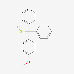 molecular formula C20H18OS B14080519 4-Methoxytrityl mercaptan 