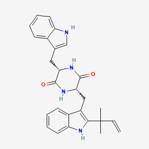 molecular formula C27H28N4O2 B14080526 Felluntanine B 