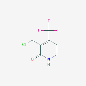 3-Chloromethyl-2-hydroxy-4-(trifluoromethyl)pyridine