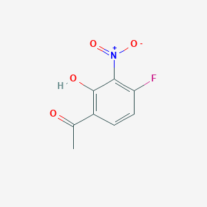 1-(4-Fluoro-2-hydroxy-3-nitrophenyl)ethan-1-one