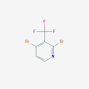 2,4-Dibromo-3-(trifluoromethyl)pyridine