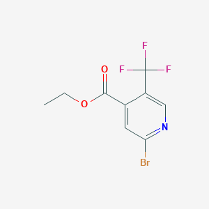 Ethyl 2-bromo-5-(trifluoromethyl)isonicotinate