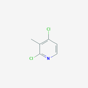 molecular formula C6H5Cl2N B140807 2,4-Dichloro-3-methylpyridine CAS No. 132097-09-7