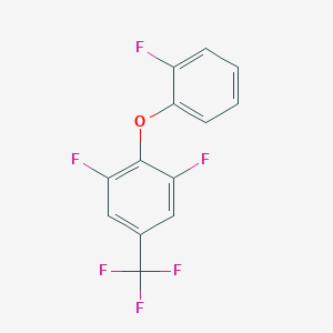 1,3-Difluoro-2-(2-fluorophenoxy)-5-(trifluoromethyl)benzene