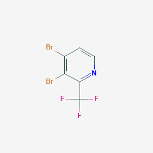 3,4-Dibromo-2-(trifluoromethyl)pyridine