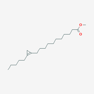 molecular formula C20H36O2 B14080720 Methyl 11-(2-pentylcycloprop-1-EN-1-YL)undecanoate CAS No. 102119-87-9