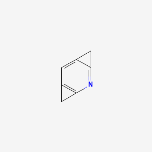 molecular formula C7H5N B14080780 2-Azatricyclo[5.1.0.0~3,5~]octa-1(7),2,5-triene CAS No. 441798-62-5