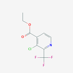 Ethyl 3-chloro-2-(trifluoromethyl)isonicotinate