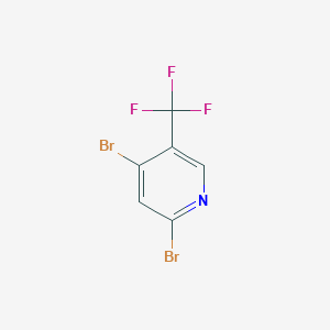 2,4-Dibromo-5-(trifluoromethyl)pyridine