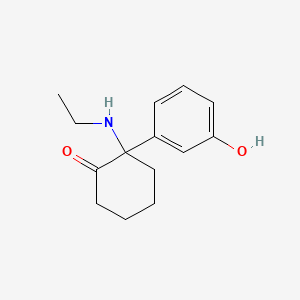 molecular formula C14H19NO2 B14080820 Hydroxetamine CAS No. 1620054-73-0