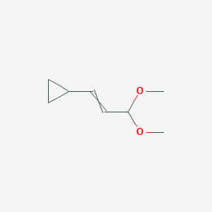 (Z)-(3,3-Dimethoxyprop-1-en-1-yl)cyclopropane