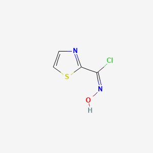 (2E)-N-hydroxy-1,3-thiazole-2-carboximidoyl chloride