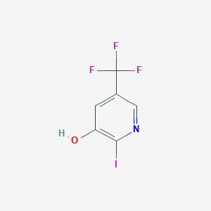 molecular formula C6H3F3INO B1408089 3-Hydroxy-2-iodo-5-(trifluoromethyl)pyridine CAS No. 1227512-42-6