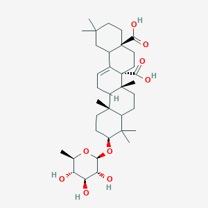 molecular formula C36H56O9 B14080924 3-Hydroxy-12-oleanene-27,28-dioic acid, 3-O-(6-Deo 