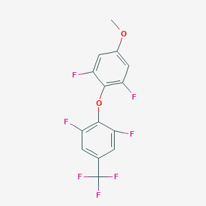 2-(2,6-Difluoro-4-methoxy-phenoxy)-1,3-difluoro-5-(trifluoromethyl)benzene