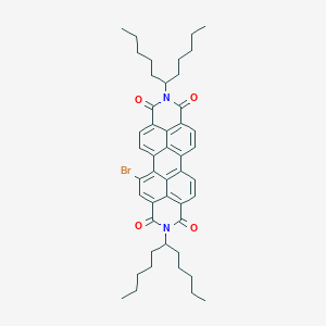 1-Bromo-N,N'-di(undecan-6-yl)-3,4,9,10-perylene dicarboximide