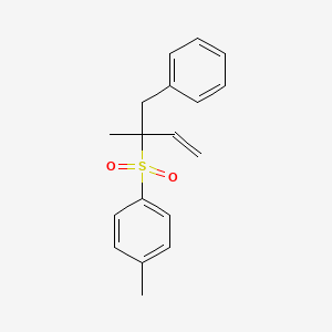 1-Methyl-4-(2-methyl-1-phenylbut-3-ene-2-sulfonyl)benzene