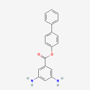 [1,1'-Biphenyl]-4-yl 3,5-diaminobenzoate