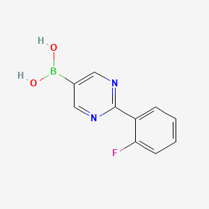 (2-(2-Fluorophenyl)pyrimidin-5-yl)boronic acid