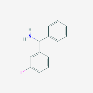 (3-Iodophenyl)(phenyl)methanamine