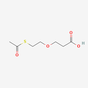 3-(2-(Acetylthio)ethoxy)propanoic acid